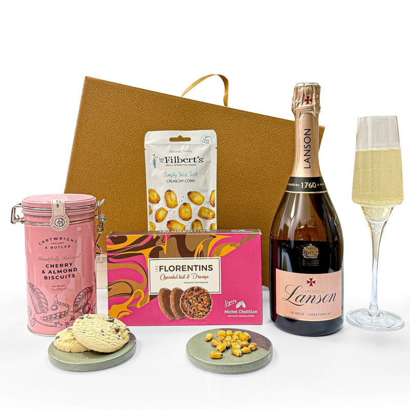 Lanson Rose Luxury Treat Hamper