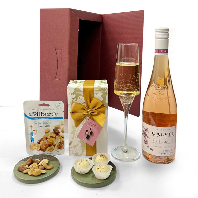 Rosé Wine & Chocolate Gift Hamper
