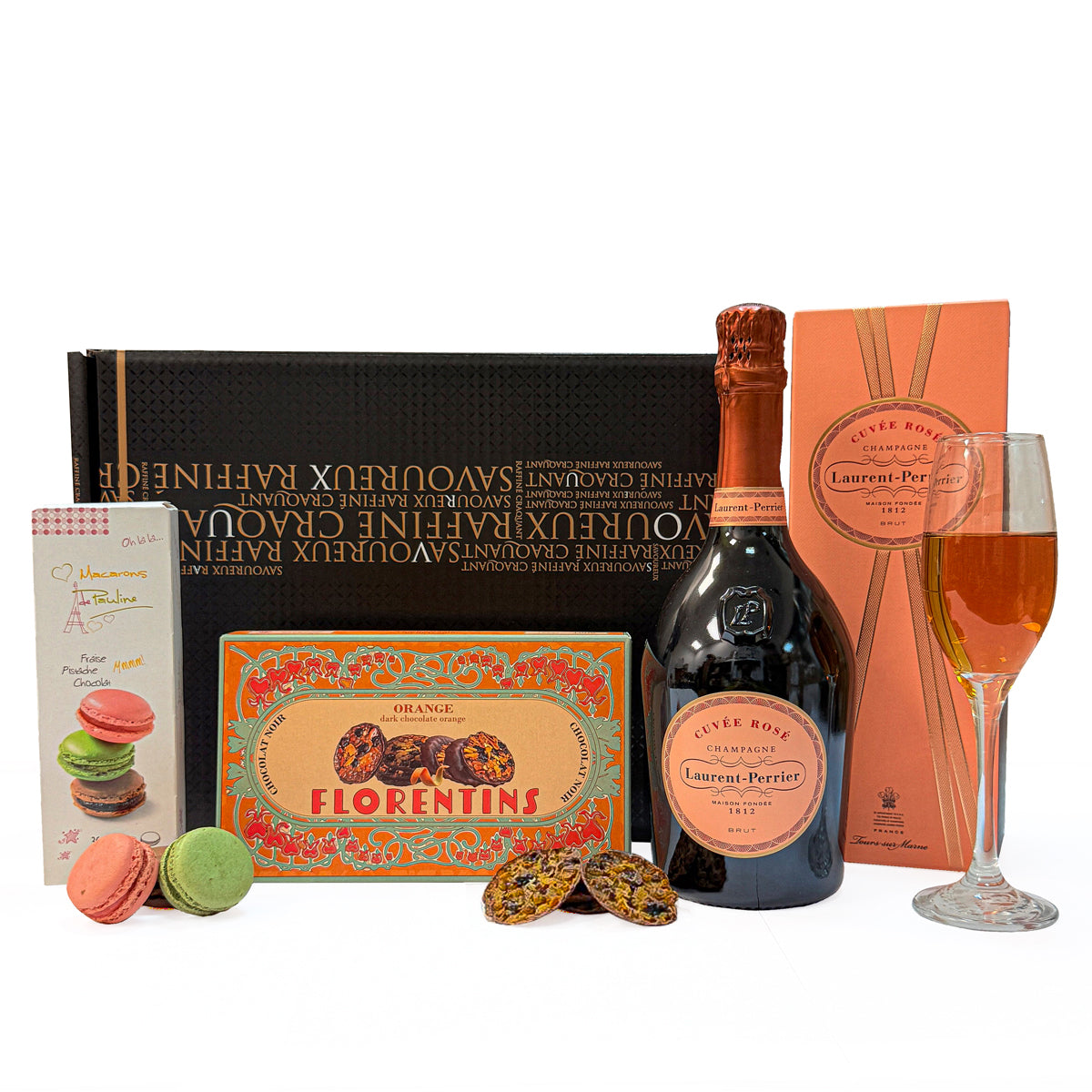 Laurent-Perrier Cuvée Rosé Champagne Hamper