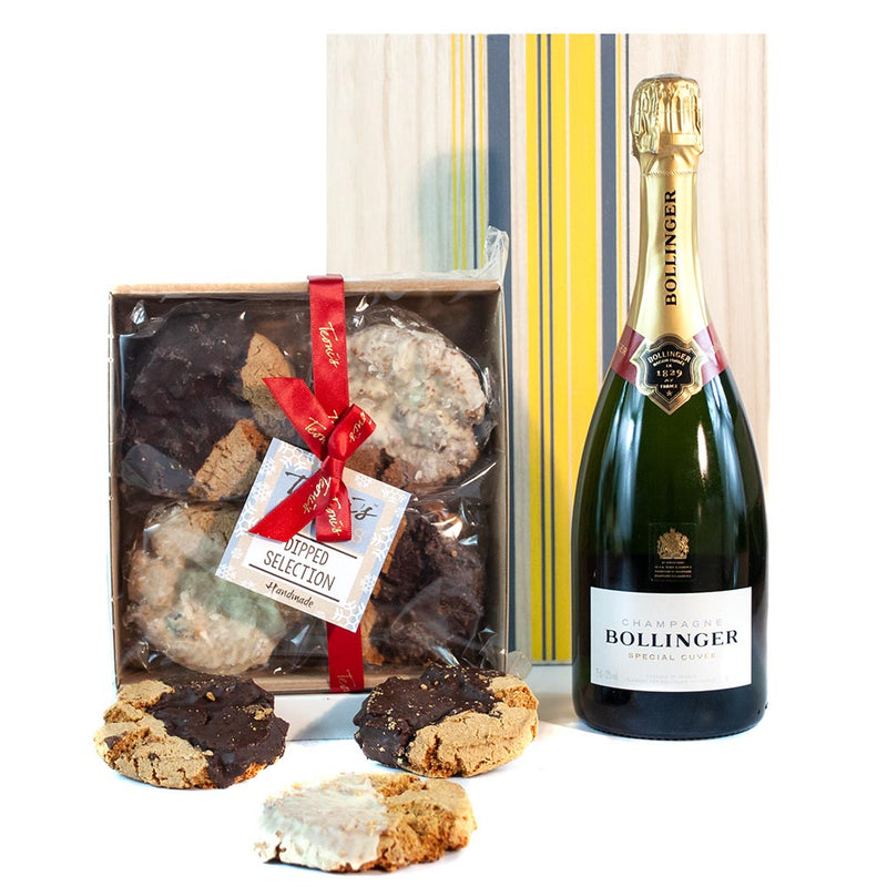 Bollinger & Hand made Dipped Cookies